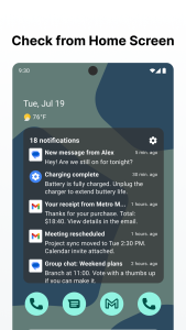 اسکرین شات 5 برنامه Notification History - Norg