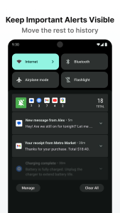 اسکرین شات 3 برنامه Notification History - Norg