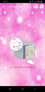 اسکرین شات 8 برنامه SMS Theme Sparkling Pink 2