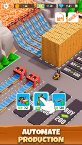اسکرین شات 3 بازی Lumber Empire - Idle Games