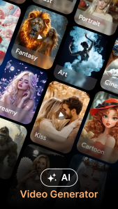 اسکرین شات 3 برنامه LuminoVid: AI Video Generator
