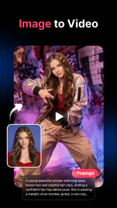 اسکرین شات 4 برنامه LuminoVid: AI Video Generator