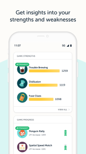 اسکرین شات 5 برنامه Lumosity: Brain Training Games