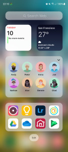 اسکرین شات 4 برنامه Launcher OS 17 (TiOS) Lite