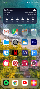 اسکرین شات 1 برنامه Launcher OS 17 (TiOS) Lite