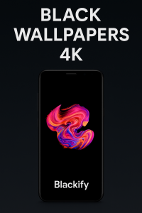 اسکرین شات 1 برنامه Black Wallpapers 4K AMOLED
