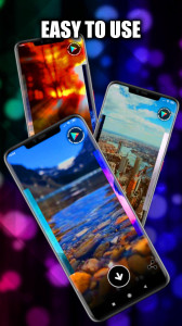 اسکرین شات 2 برنامه Border Light Wallpaper Live 3D