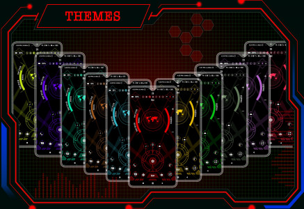 اسکرین شات 2 برنامه Beautiful Launcher - App lock