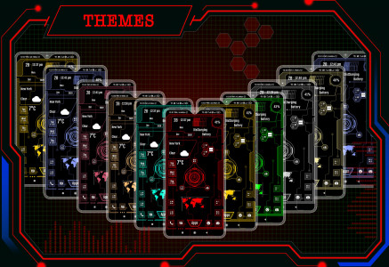 اسکرین شات 2 برنامه Circuit Launcher - Lock App