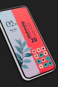 اسکرین شات 1 برنامه Modern Theme Launcher 2025