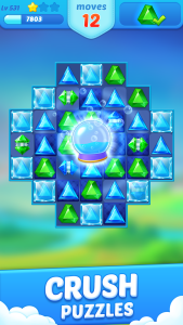 اسکرین شات 3 بازی Jewel Crush™ - Match 3 Legend