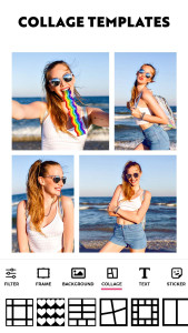 اسکرین شات 2 برنامه Photo Collage Maker & Editor