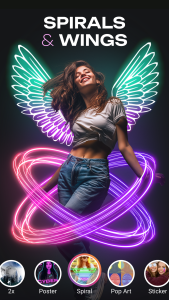 اسکرین شات 3 برنامه DripArt: Photo Editor App