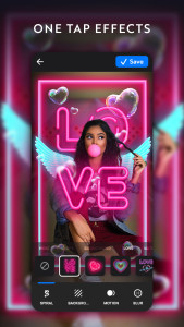 اسکرین شات 6 برنامه NeonArt Photo Editor & Effects