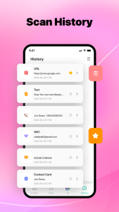 اسکرین شات 4 برنامه Easy QR Scanner - AI QR Create