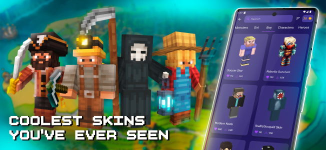 اسکرین شات 4 برنامه Mods Addon Skins for Minecraft