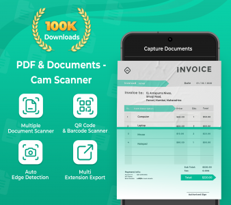 اسکرین شات 1 برنامه Camcard Document & PDF Scanner