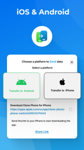 اسکرین شات 4 برنامه Clone Phone - Phone Switch