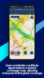 اسکرین شات 2 برنامه Mobile Signal Finder