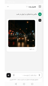 اسکرین شات 2 برنامه ‏‏هوش مصنوعی همیران