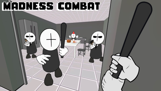 اسکرین شات 1 بازی Madness Combat : FPS Shooter