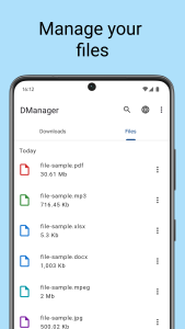 اسکرین شات 3 برنامه Download manager