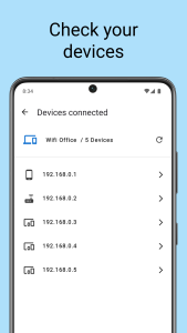 اسکرین شات 4 برنامه Wifi password all in one