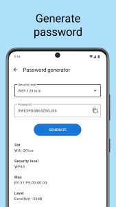 اسکرین شات 3 برنامه Wifi password all in one