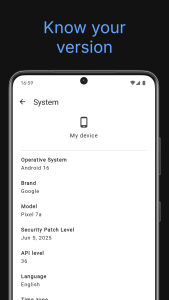 اسکرین شات 3 برنامه System information