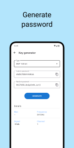 اسکرین شات 1 برنامه Wifi password master