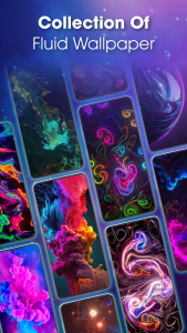 اسکرین شات 2 برنامه Magic Fluid live wallpaper 4D