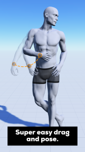 اسکرین شات 1 برنامه Magic Poser - Art Pose Tool