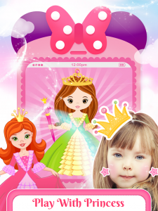 اسکرین شات 6 بازی Baby Princess Phone