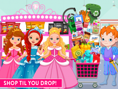 اسکرین شات 1 برنامه Princess Grocery Market