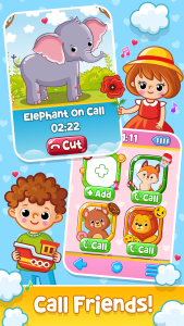 اسکرین شات 3 بازی Baby Phone & Kids Games