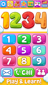 اسکرین شات 2 بازی Baby Phone & Kids Games