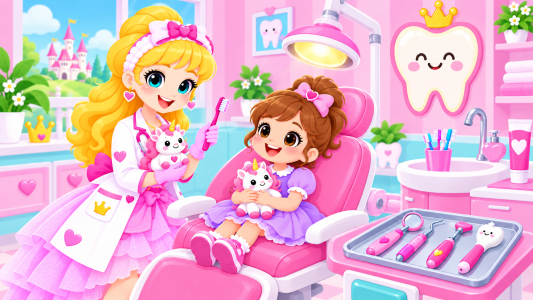 اسکرین شات 4 بازی My Princess Dollhouse Games