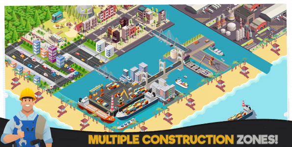 اسکرین شات 1 بازی Construction World Build City