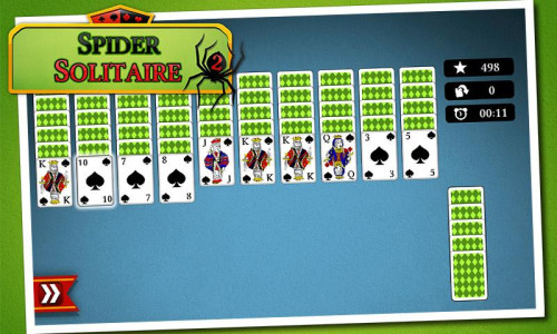 اسکرین شات 1 بازی Spider Solitaire 2