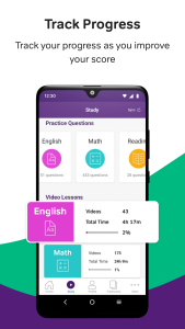 اسکرین شات 2 برنامه ACT Prep & Practice by Magoosh