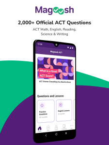 اسکرین شات 1 برنامه ACT Prep & Practice by Magoosh
