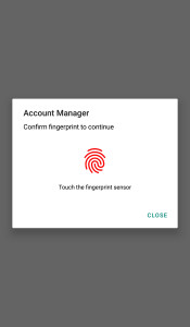 اسکرین شات 3 برنامه Account Manager