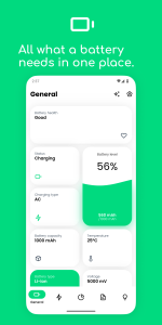 اسکرین شات 1 برنامه Electron: battery health info