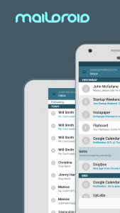 اسکرین شات 1 برنامه MailDroid - Email App