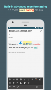 اسکرین شات 4 برنامه MailDroid - Email App