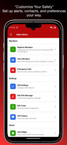 اسکرین شات 4 برنامه SOS  Safety Alert app