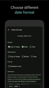 اسکرین شات 8 برنامه Digital Clock Widget