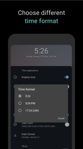 اسکرین شات 7 برنامه Digital Clock Widget