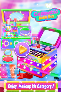 اسکرین شات 1 بازی Cosmetic Cake Box-Girl Games
