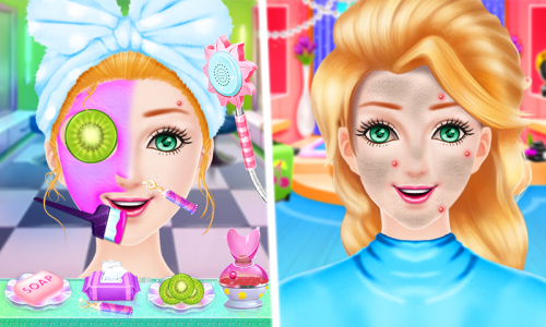 اسکرین شات 1 برنامه Makeup Kit: Doll Makeup Games